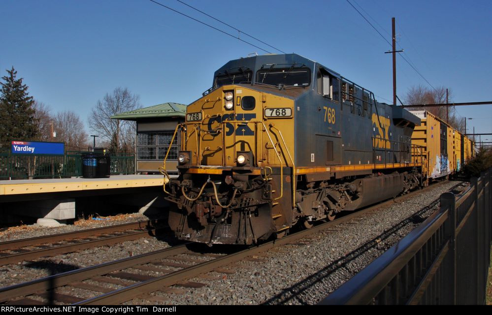 CSX 768 leading Q409